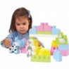 Ecoiiffier Abrick Color Blocks для детей с домашними животными 50 шт.