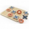 Крестики-нолики Деревянная игра-головоломка для детей