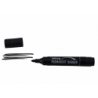 Permanent Marker Set Waterproof Black 10 Pcs.