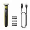 Philips Shaver QP2724/10 OneBlade Operating time (max) 45 min Wet & Dry NiMH Black/Lime