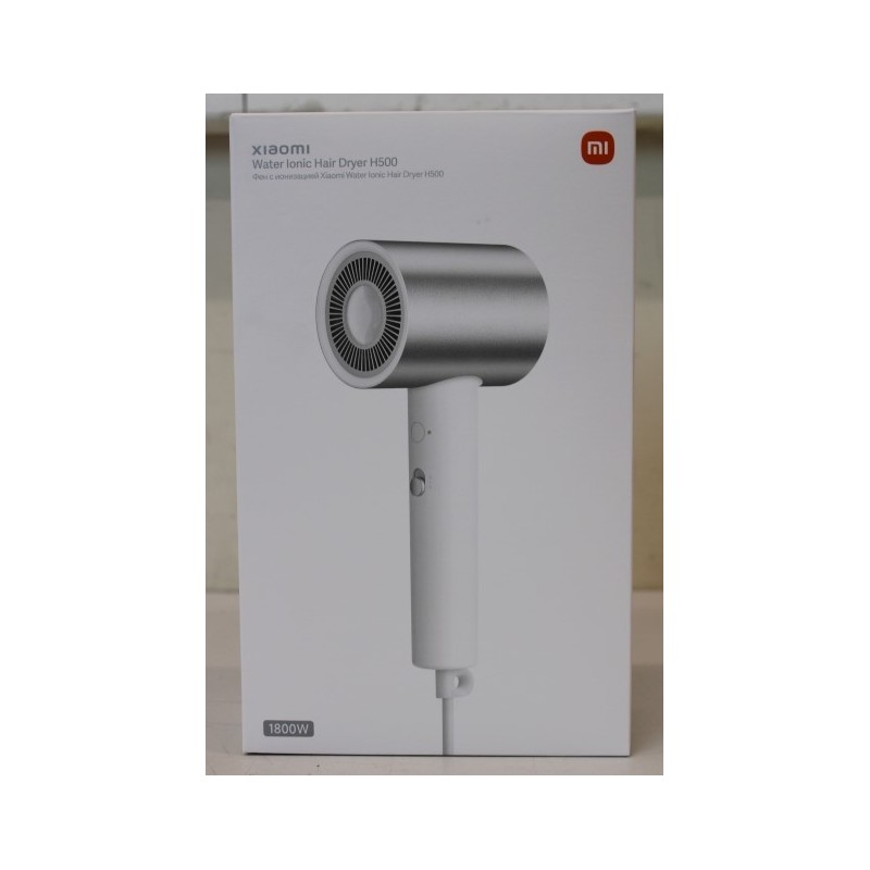 SALE OUT. Xiaomi Water Ionic Hair Dryer H500 EU Xiaomi Water Ionic Hair Dryer H500 EU 1800 W Number of