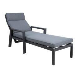 Deck chair CASPER grey