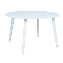 Table SAVO D120xH73cm, white