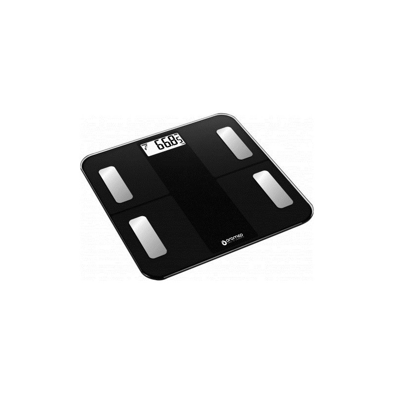 Oromed ORO-SCALE BLUETOOTH BLACK Electronic personal scale Square