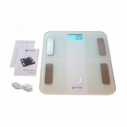 Bathroom scale ORO-SCALE BLUETOOTH WHITE