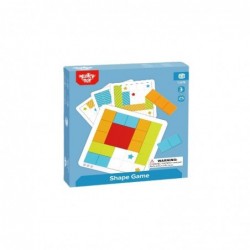 TOOKY TOY Game Shapes Puzzle Blocks