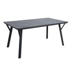 Table CASPER 160x90H73cm, grey