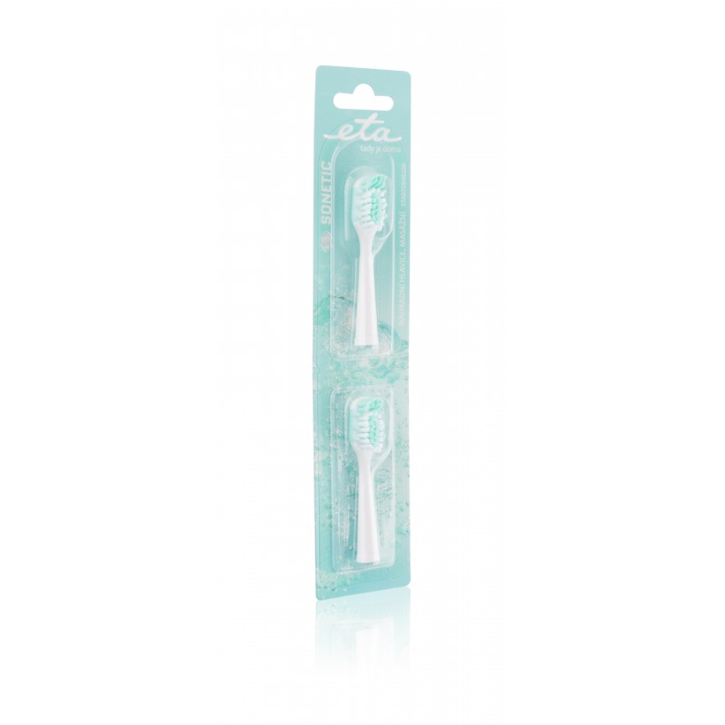 ETA Toothbrush replacement  for ETA0709 Heads For adults Number of brush heads included 2 Number of teeth