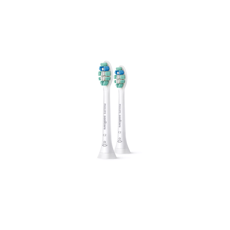 Philips Toothbrush Brush Heads HX9022/10 Sonicare C2 Optimal Plaque Defence Heads For adults Number of brush