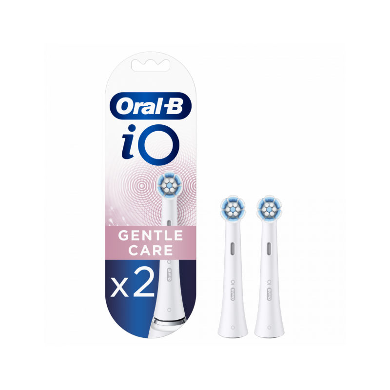 Oral-B Toothbrush replacement iO Gentle Care Heads For adults Number of brush heads included 2 Number of