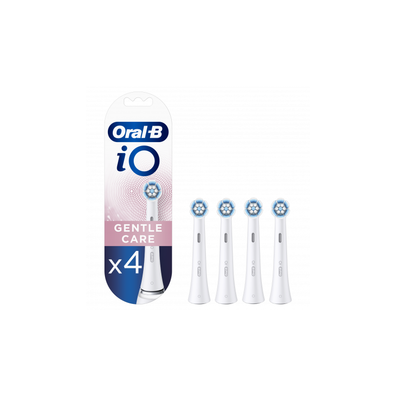 Oral-B Toothbrush replacement iO Gentle Care Heads For adults Number of brush heads included 4 Number of