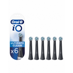 Oral-B Toothbrush replacement iO Ultimate Clean Heads For adults Number of brush heads included 6 Number of