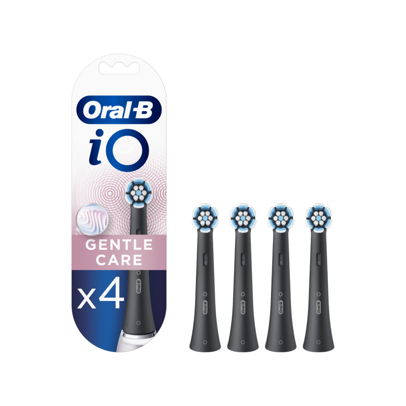 Oral-B Toothbrush replacement iO Gentle Care Heads For adults Number of brush heads included 4 Number of