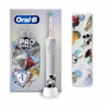 Oral-B Electric Toothbrush with Travel Case Vitality PRO Kids Disney 100 Rechargeable For kids Number of brush