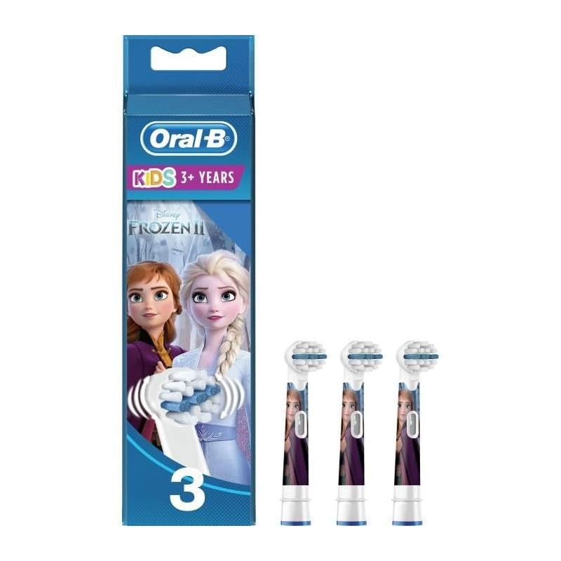 Oral-B Toothbrush Replacement Refill Frozen Heads For kids Number of brush heads included 3 Number of teeth