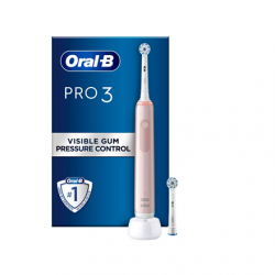 Oral-B Electric Toothbrush Pro3 3400N Rechargeable For adults Number of brush heads included 2 Number of