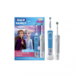 Oral-B Electric Toothbrush D100 Kids Frozen + Vitality Pro D103 Rechargeable For adults and children Number of