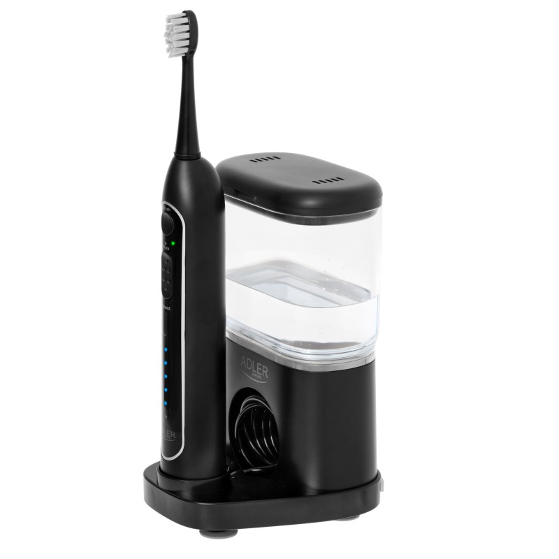 Adler 2-in-1 Water Flossing Sonic Brush AD 2180b Rechargeable For adults Number of brush heads included 2 |