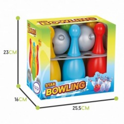 WOOPIE Bowling for Children 6 pcs + 2 balls