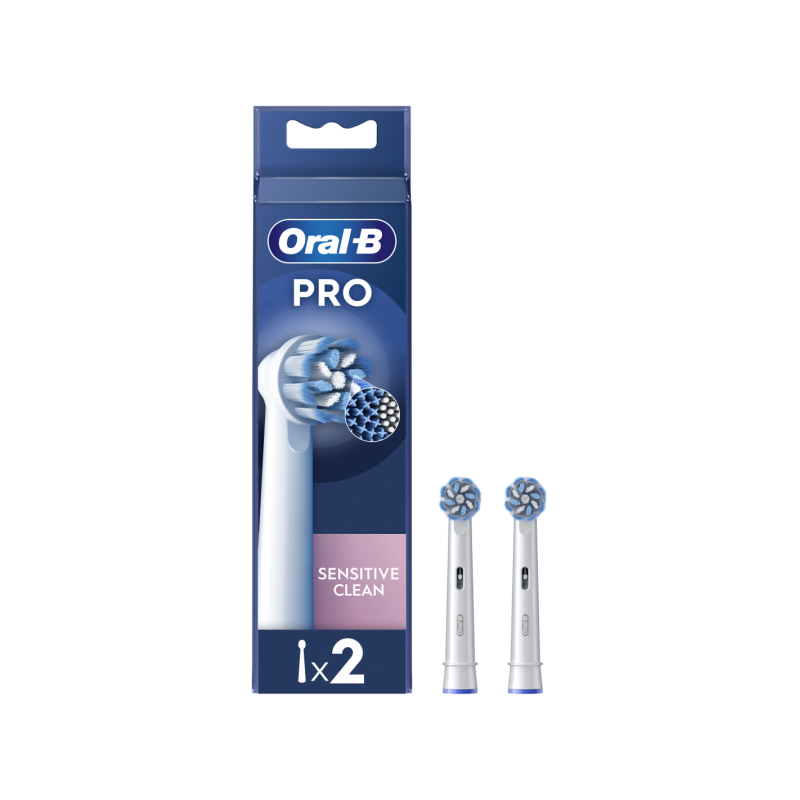 Oral-B Replaceable toothbrush heads EB60X-2 Sensitive Clean Pro Heads For adults Number of brush heads