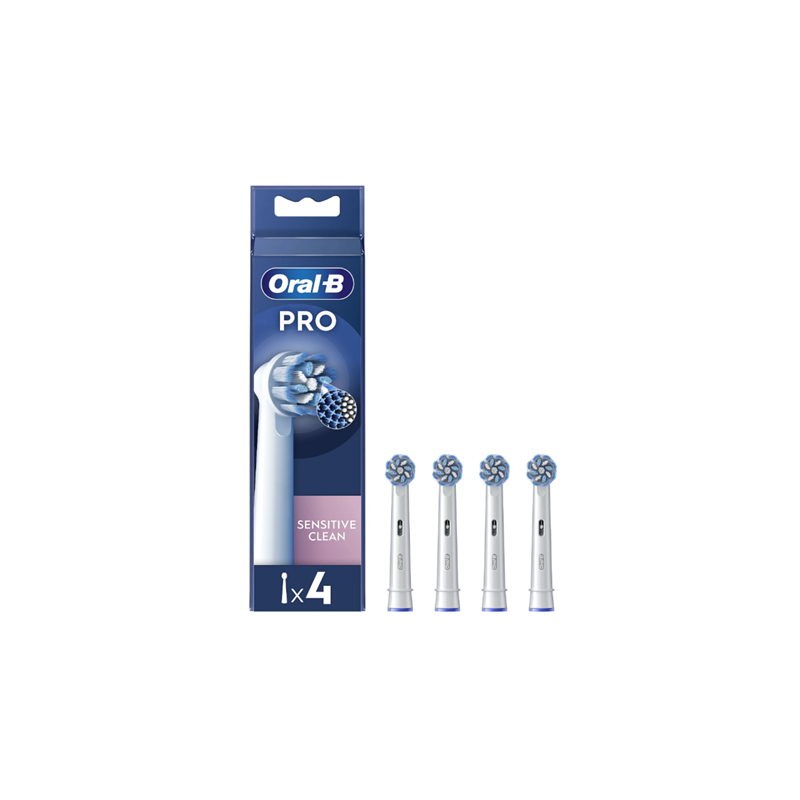 Oral-B Replaceable toothbrush heads EB60X-4 Sensitive Clean Pro Heads For adults Number of brush heads