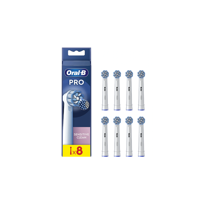 Oral-B Replaceable toothbrush heads EB60X-8 Sensitive Clean Pro Heads For adults Number of brush heads