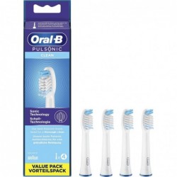 Oral-B Pulsonic Clean Replaceable Toothbrush Heads SR32-4 Heads For adults Number of brush heads included 4 |