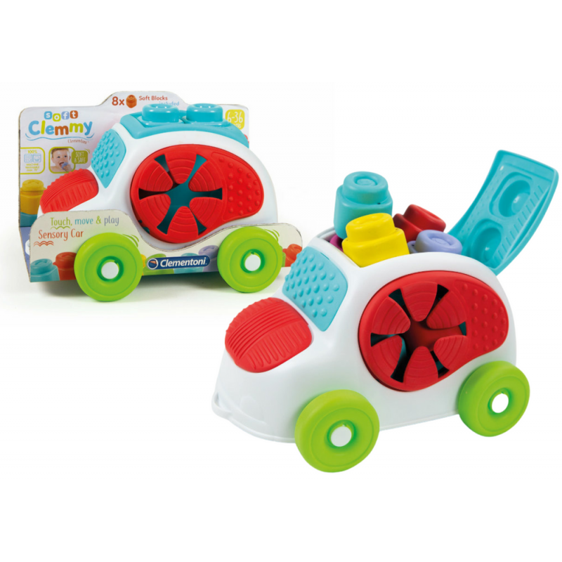 Sensory Car With Clementoni Blocks 17315