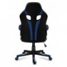 Huzaro FORCE 2.5 BLUE MESH Gaming armchair Mesh seat Black, Blue