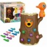 WOOPIE Magnetic Skill Game Catch a Worm 2 Woodpeckers + 10 Worms