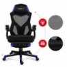 Huzaro Combat 3.0 Gaming armchair Mesh seat Black, Blue