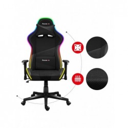 Huzaro Force 6.2 RGB PC gaming chair Bucket (cradle) seat Black