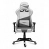 Huzaro Force 6.2 PC gaming chair Bucket (cradle) seat Grey, White