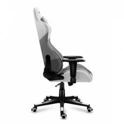 Huzaro Force 6.2 PC gaming chair Bucket (cradle) seat Grey, White