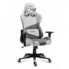 Huzaro Force 6.2 PC gaming chair Bucket (cradle) seat Grey, White