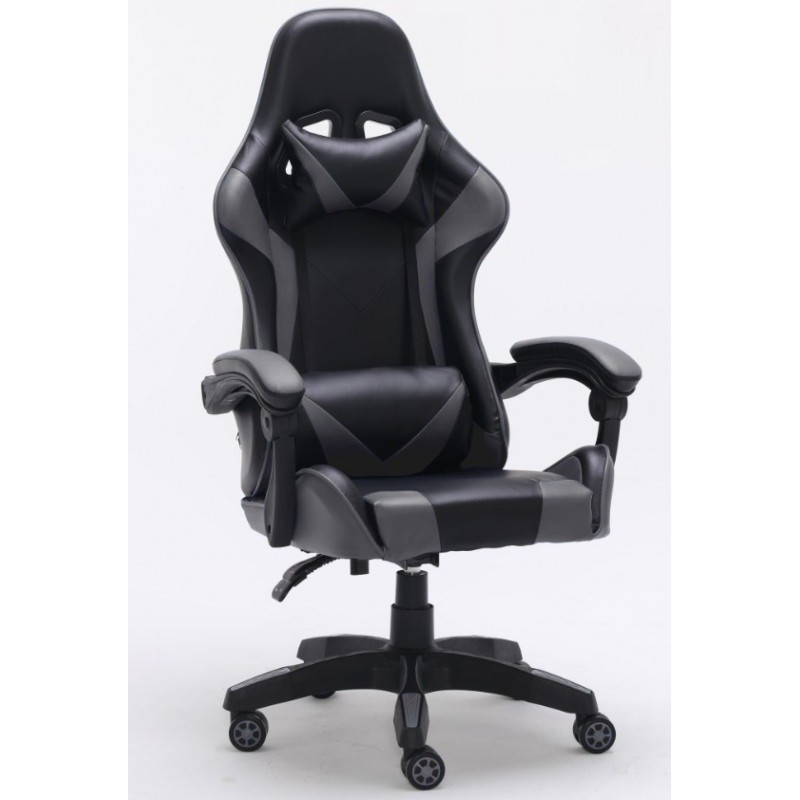 Topeshop FOTEL REMUS SZARY office/computer chair Padded seat Padded backrest