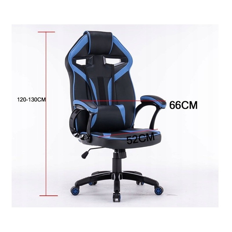 Gaming swivel chair DRIFT, blue