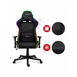 Huzaro Force 6.3 PC gaming chair Bucket (cradle) seat Black, Multicolour