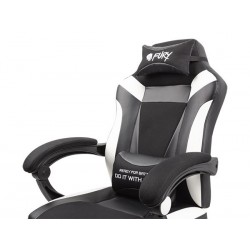 FURY Avenger M+ Universal gaming chair Padded seat Black, White