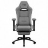 Aerocool ROYALASHGR Premium Ergonomic Gaming Chair Legrest Aeroweave Technology Grey