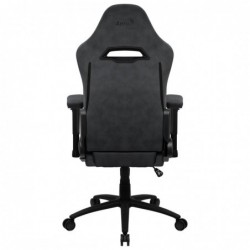 Aerocool ROYALSLATEGR Premium Ergonomic Gaming Chair Legrests Aerosuede Technology Grey