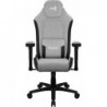 Aerocool CROWNASHGR, Ergonomic Gaming Chair, Adjustable Cushions, AeroWeave Technology, Grey