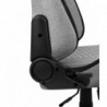 Aerocool CROWNASHGR, Ergonomic Gaming Chair, Adjustable Cushions, AeroWeave Technology, Grey