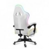 HUZARO FORCE 4.7 RGB White GAMING CHAIR