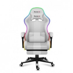 HUZARO FORCE 4.7 RGB White GAMING CHAIR