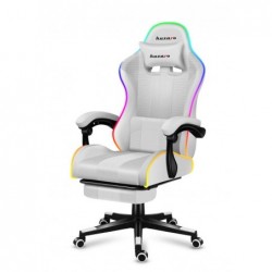 HUZARO FORCE 4.7 RGB White GAMING CHAIR