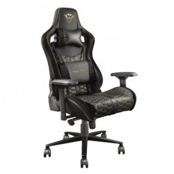 Trust GXT 712 Resto Pro Universal gaming chair Black, Yellow