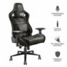 Trust GXT 712 Resto Pro Universal gaming chair Black, Yellow