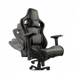 Trust GXT 712 Resto Pro Universal gaming chair Black, Yellow