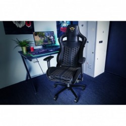 Trust GXT 712 Resto Pro Universal gaming chair Black, Yellow